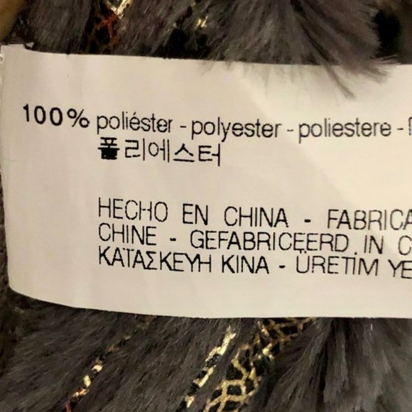 Zara Contrasting Silver/Gold Metallic Sweater/Sweatshirt - S - Picture 8 of 9